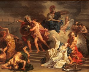 France Raised by Time by Jean Charles Nicaise Perrin